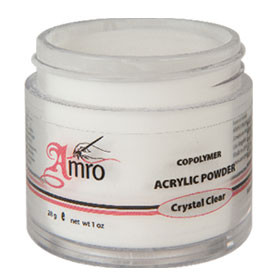 Акрил. пудра прозора Cristal Clear 12г. AMRO