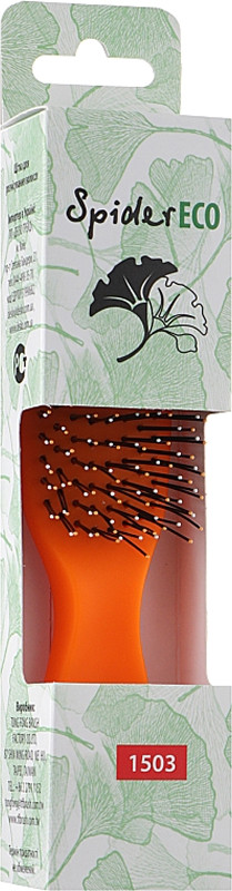 Щітка для волосся глянцева coral М Spider Classic, I Love My Hair  Фото 3 