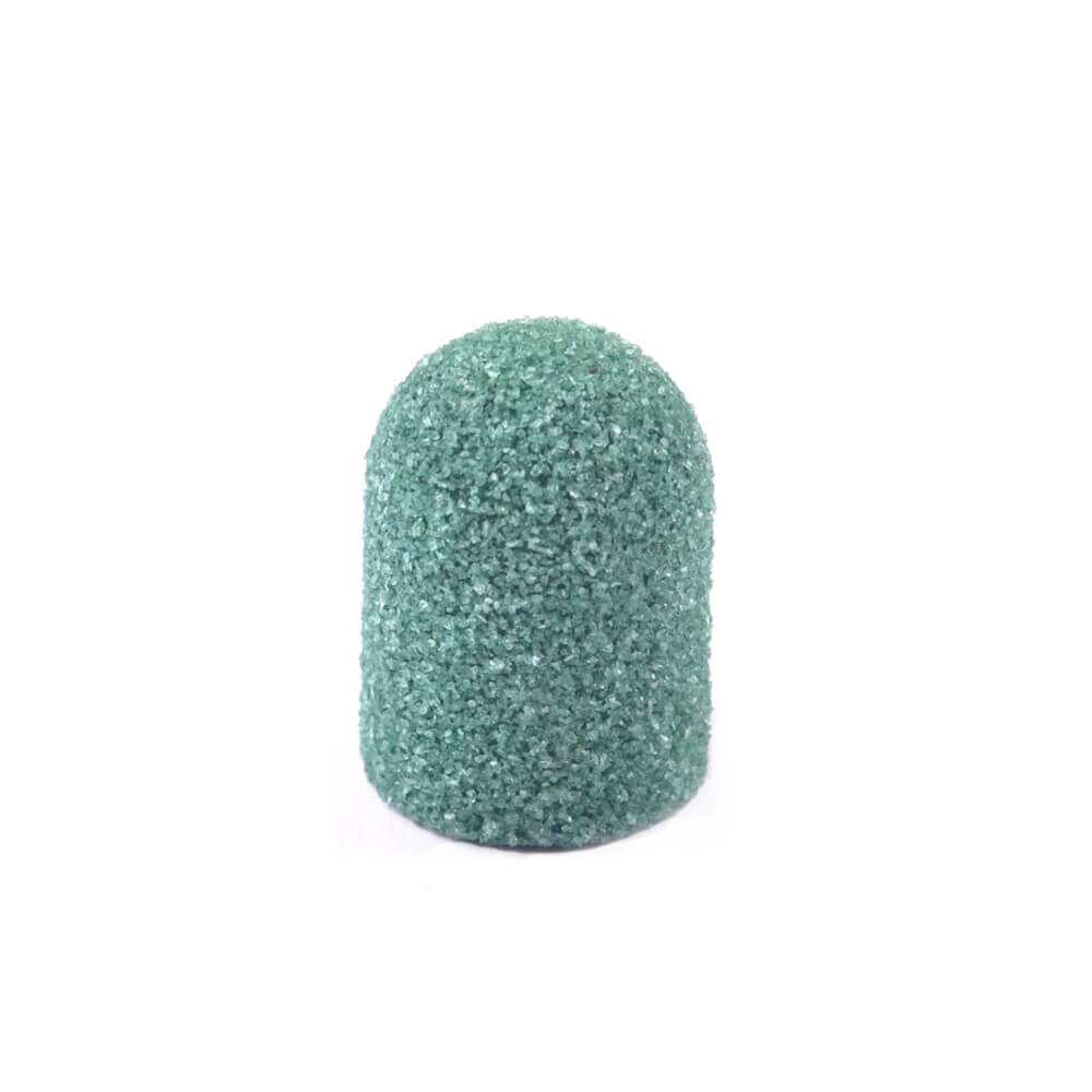 Ковпачок діаметр 10 мм, абразивність 80 грит Nailpro, зелений