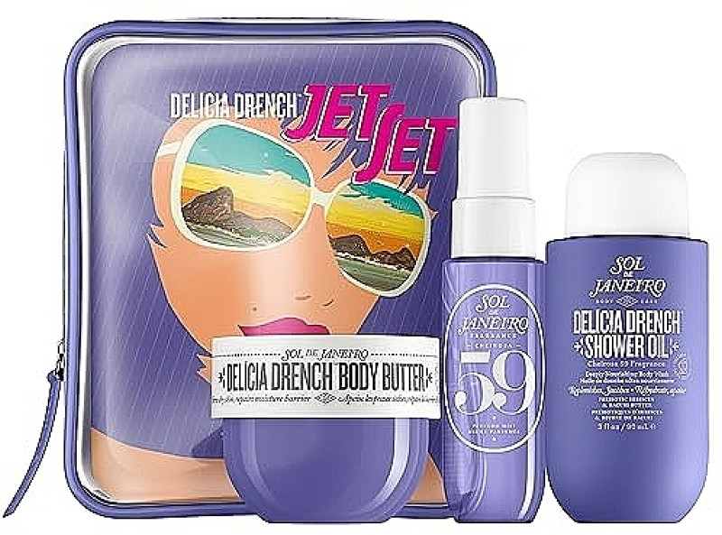 Набор для тела Delicia Drench 59 Jet Set Sol de Janeiro