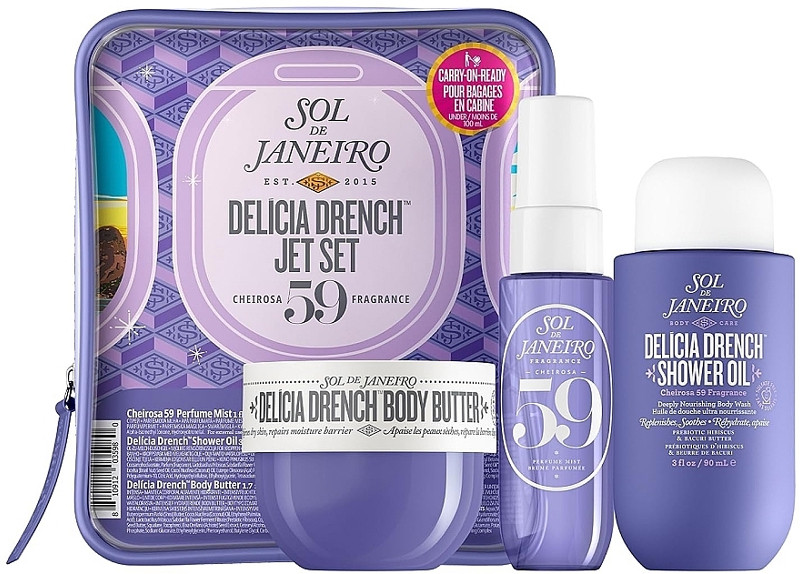 Набір для тіла Delicia Drench 59 Jet Set Sol de Janeiro  Фото 2 