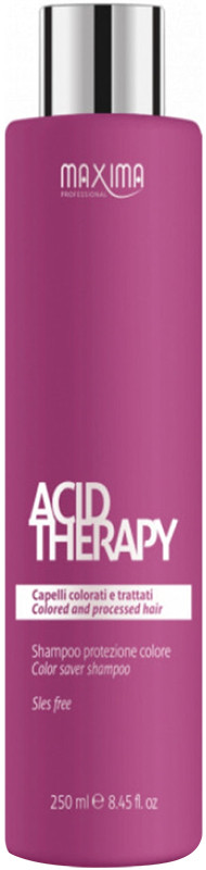 Шампунь для защиты цвета окрашенных волос Acid therapy Maxima 250 мл