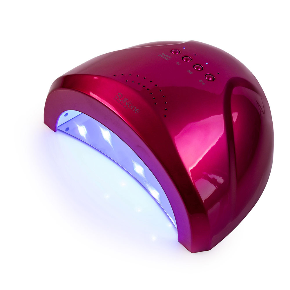 LED / UV Лампа SUN-1 (без дисплея) яскраво-рожева 48 Вт BP  Фото 2 