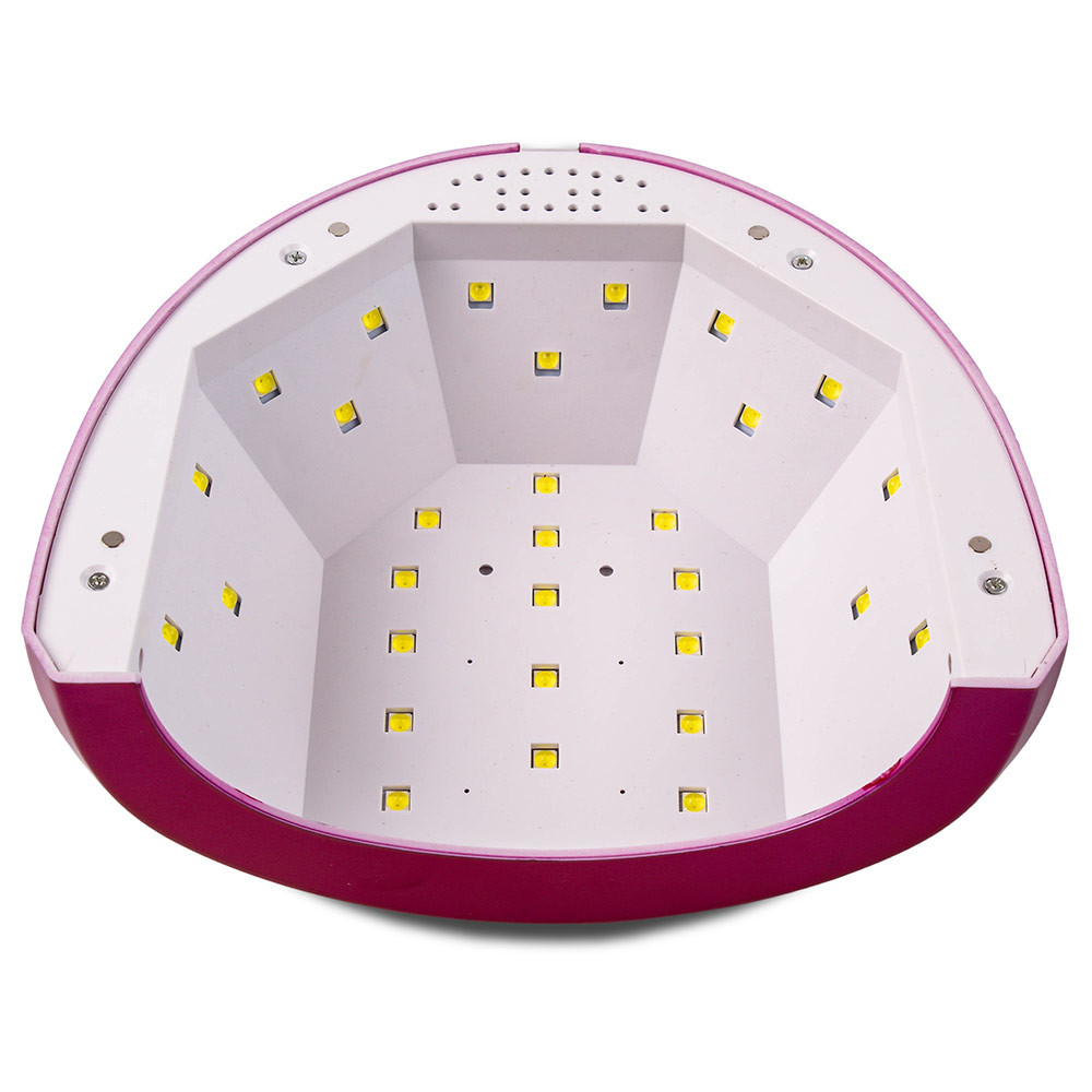 LED / UV Лампа SUN-1 (без дисплея) яскраво-рожева 48 Вт BP  Фото 3 
