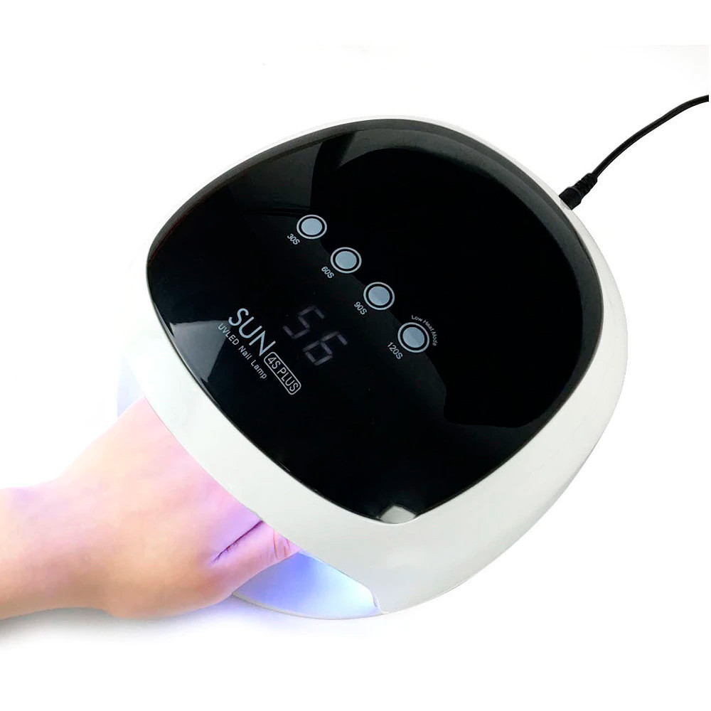 LED/UV Лампа SUN-4S PLUS гибридная (с дисплеем) белая 52 Вт BP на beauty-prof.com Фото 2 LED/UV Лампа SUN-4S PLUS гибридная (с дисплеем) белая 52 Вт BP Фото 2