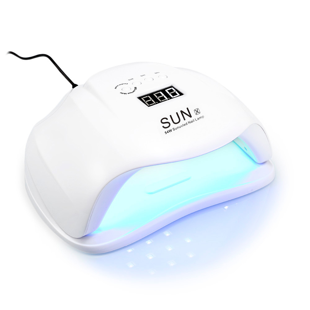 LED/UV Лампа SUN X гибридная (с дисплеем) белая 54 Вт BP на beauty-prof.com LED/UV Лампа SUN X гибридная (с дисплеем) белая 54 Вт BP