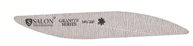 Пилка Salon сіра крапля 180/240