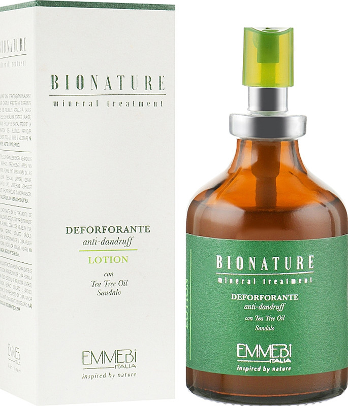Лосьон против перхоти BioNature Deforforante Anti-Dandruff Lotion Emmebi, 50 мл  Фото 2 