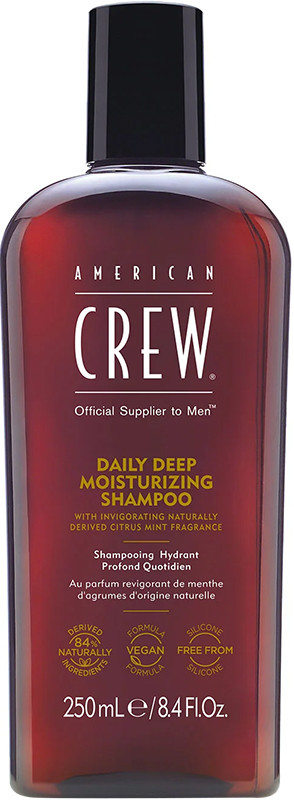 Шампунь для глибокого зволоження Daily Deep Moisturizing Shampoo American Crew, 250 мл