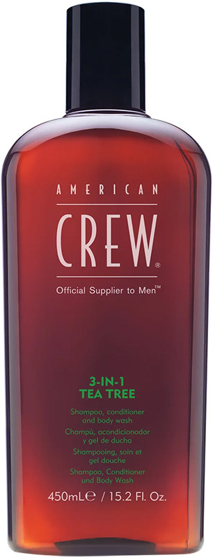 Шампунь 3 в 1 Tea Tree Shampoo American Crew, 450 мл