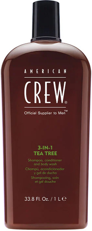 Шампунь 3 в 1 Tea Tree Shampoo American Crew, 1 л