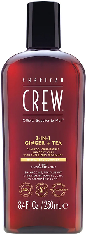 Шампунь 3 в 1 Energizing Shampoo American Crew, 250 мл