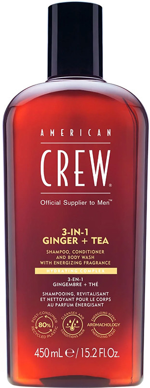 Шампунь 3 в 1 Energizing Shampoo American Crew, 450 мл