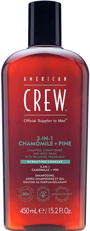 Шампунь 3 в 1 Relaxing Shampoo American Crew, 450 мл
