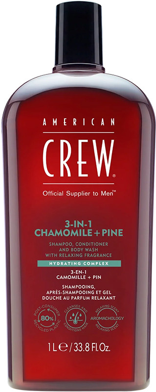 Шампунь 3 в 1 Relaxing Shampoo American Crew, 1 л