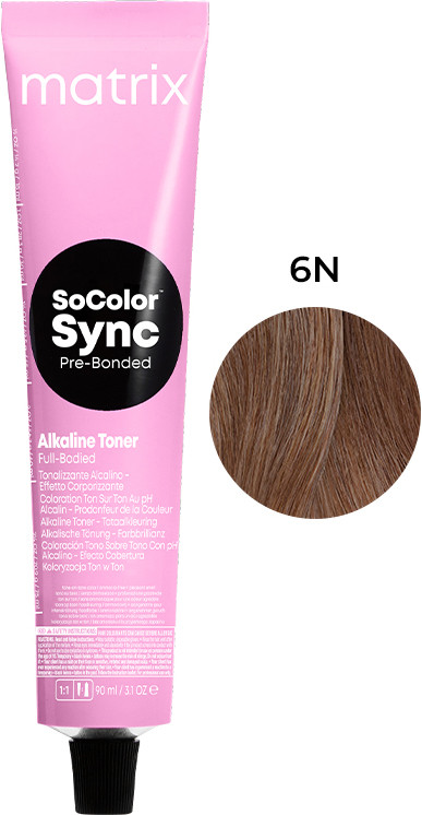Фарба для волосся тон в тон Color Sync, 6N, 90мл Matrix