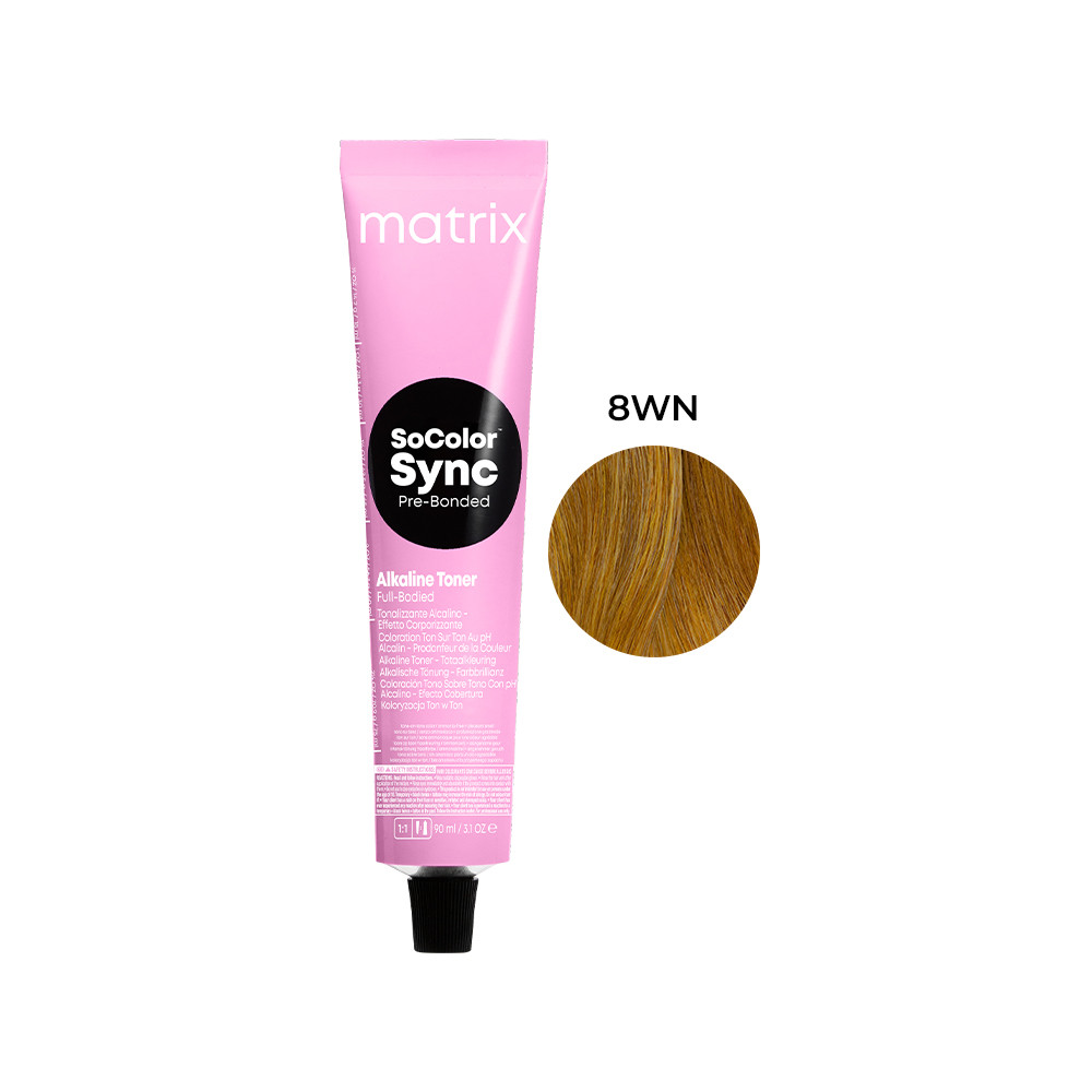 Фарба для волосся тон в тон Color Sync, 8WN, 90мл Matrix