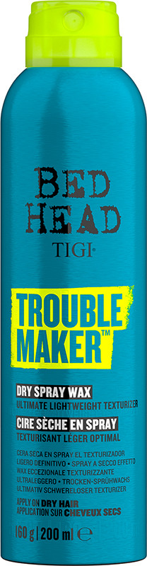 Віск-спрей для волосся із натуральним покриттям Trouble Maker Dry Spray Wax Tigi, 200 мл