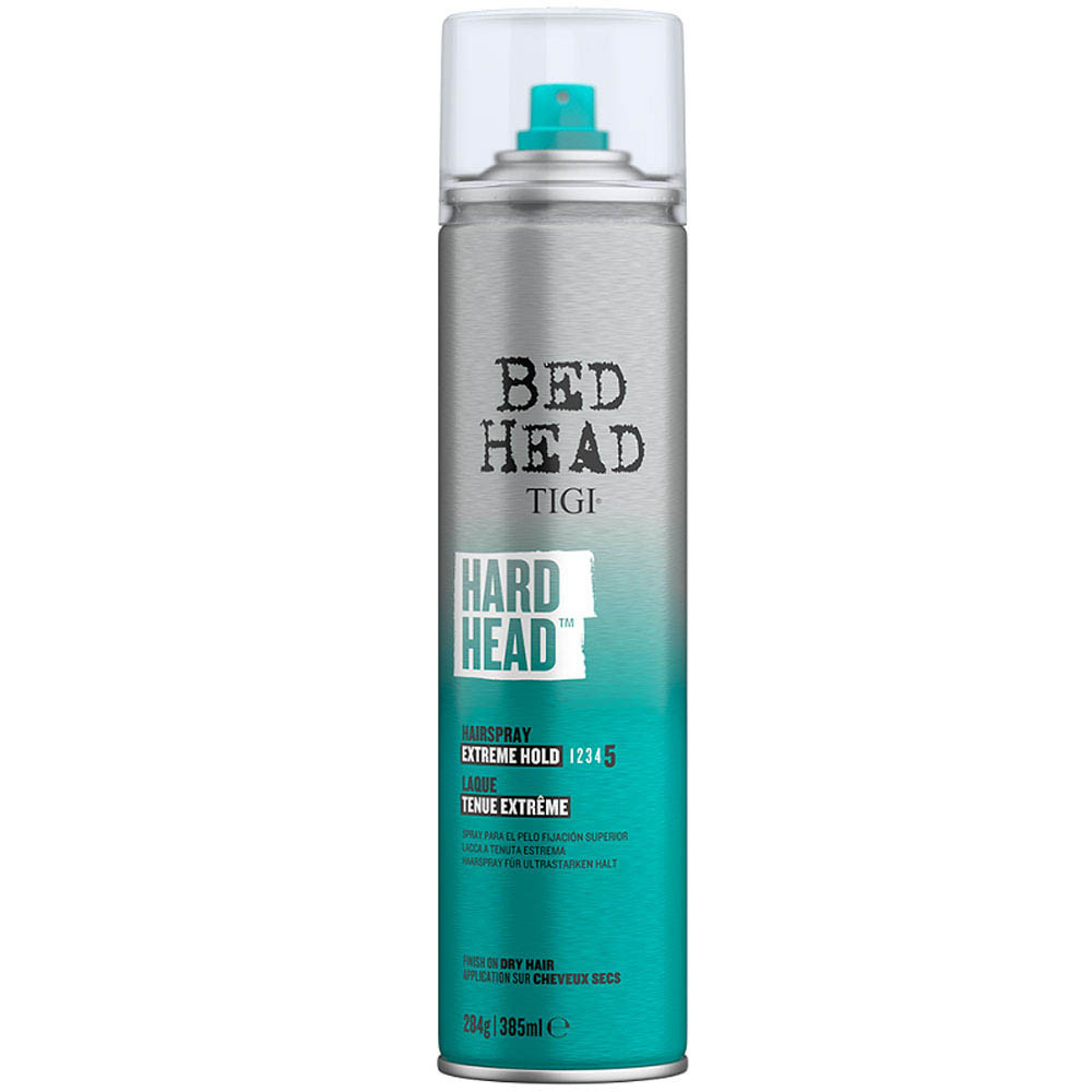 Лак для волосся екстримальної фіксації Hard Head Hairspray TIGI, 385 мл