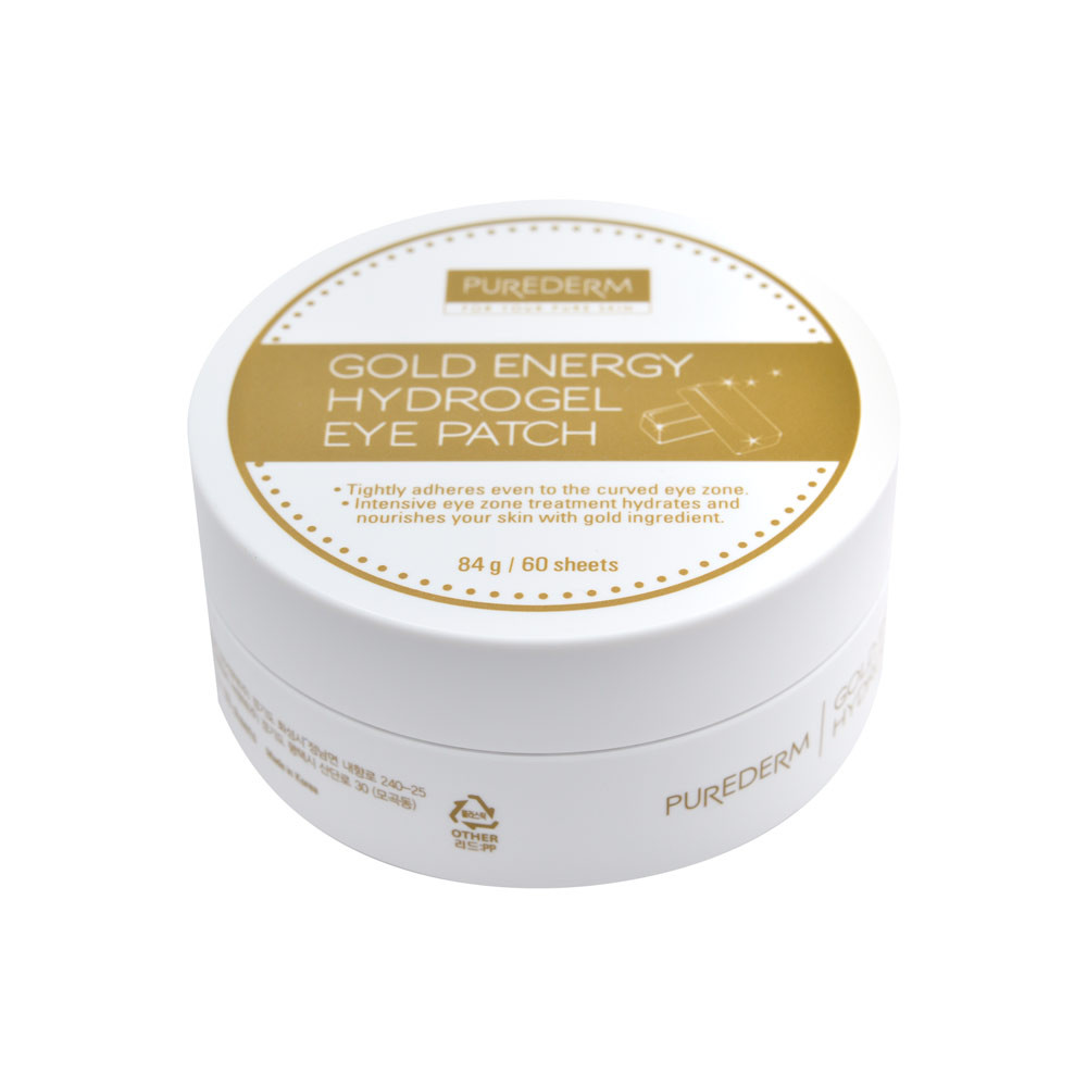 Патчи під очі гідрогелі (золоті) Purederm 84 р. 