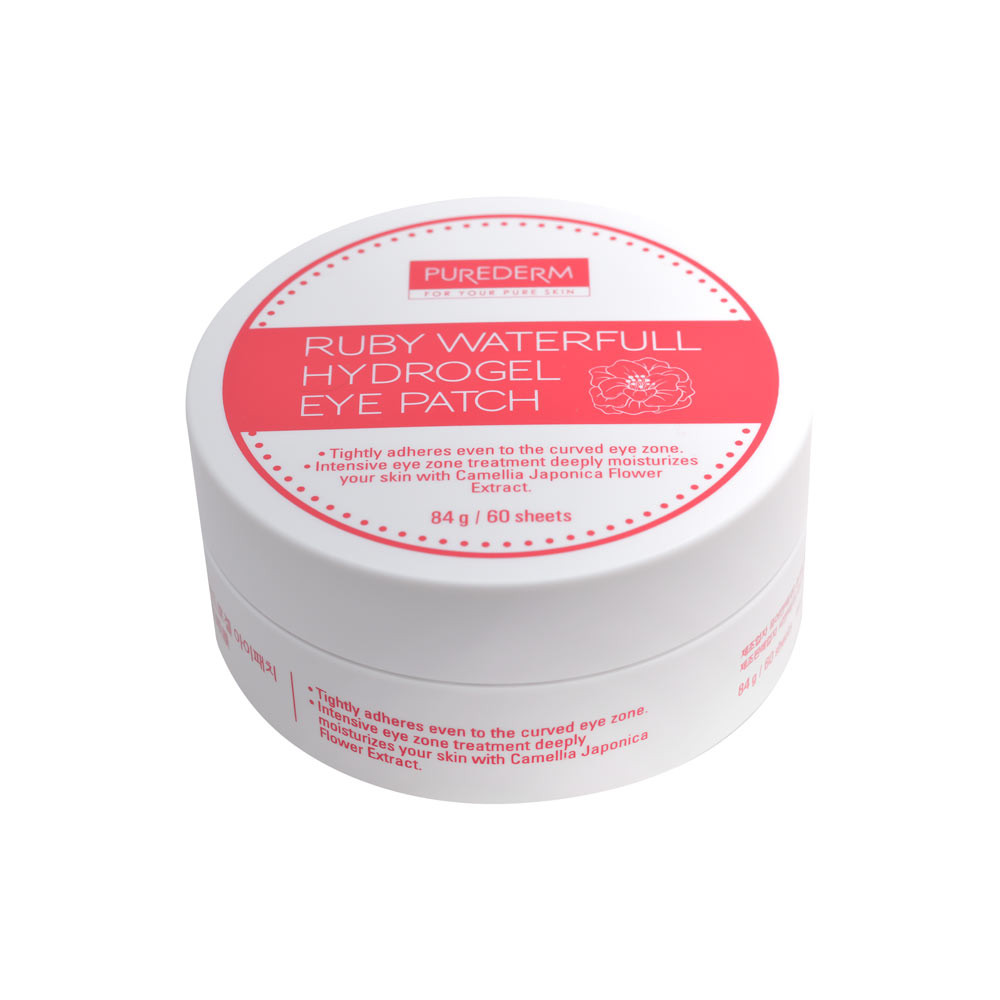Патчи під очі гідрогелі (червоні) Purederm 84 р.