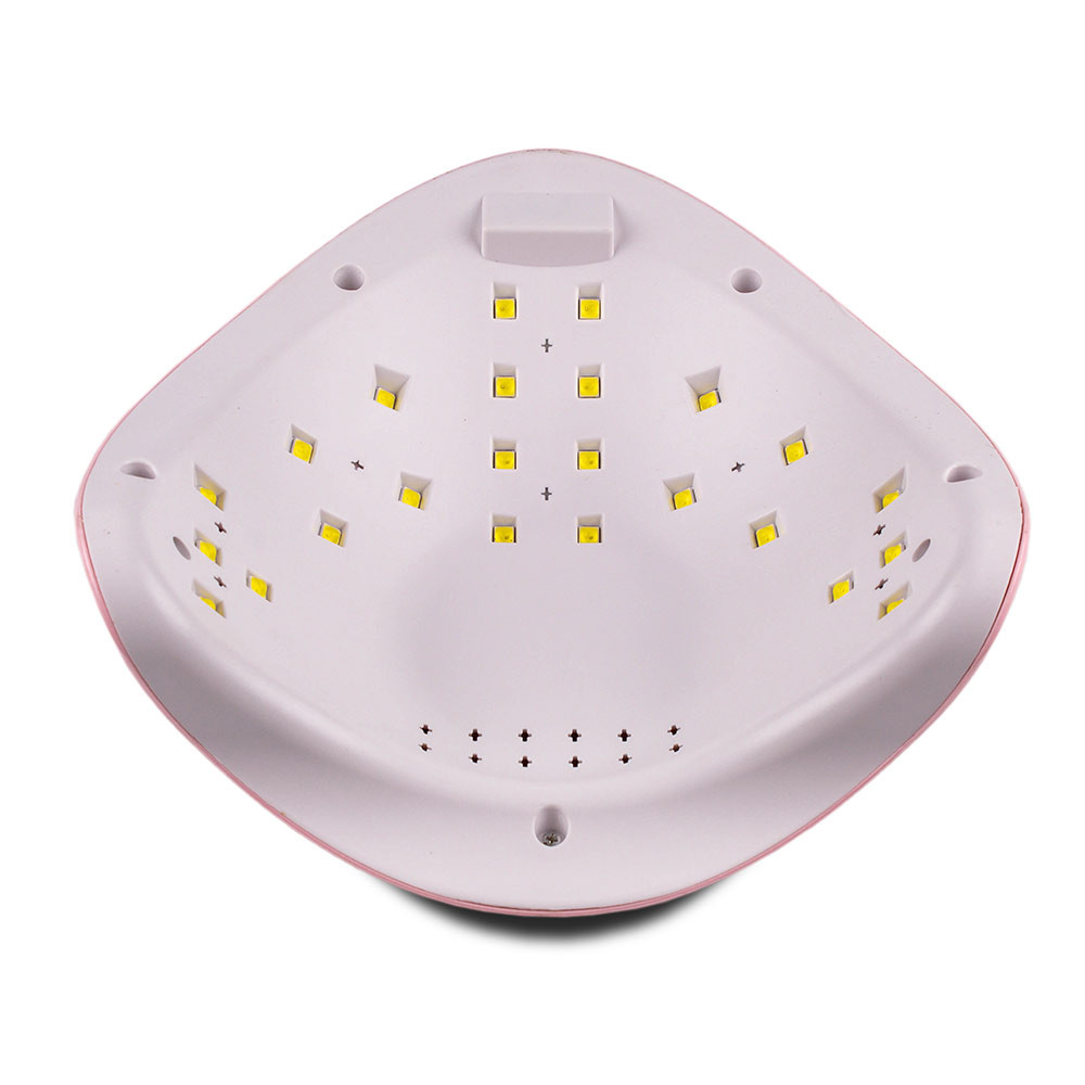 LED/UV Лампа SUN-5 гибридная (с дисплеем) PINK 48 Вт  Фото 4 
