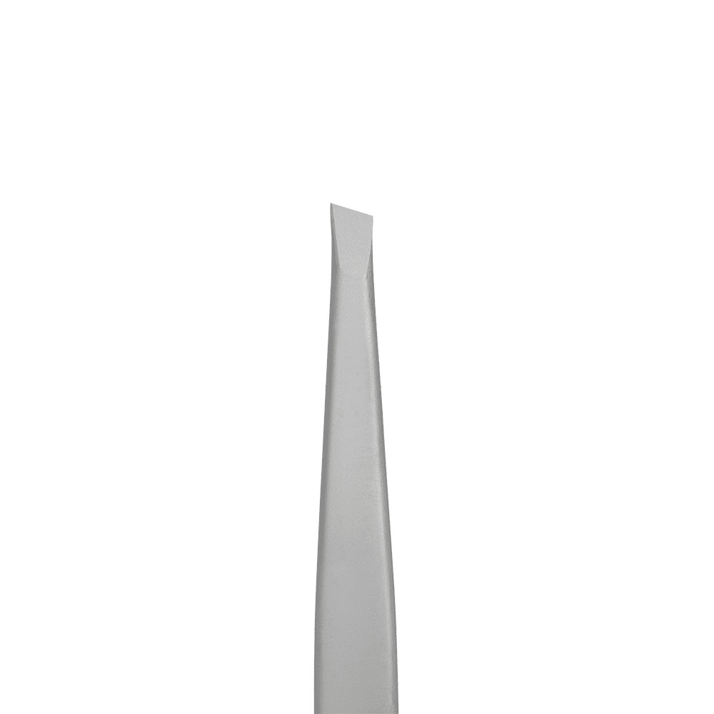 Пінцет для брів Classic 12 Type 3 (широкі скошені кромки) (П-12) Staleks  Фото 2 