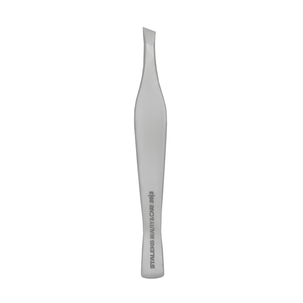 Пінцет для брів Beauty & Care 30 Type 3 (широкі скошені кромки) (П-17) Staleks 