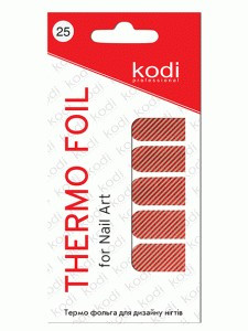 Термо-фольга для дизайну нігтів №25 Kodi