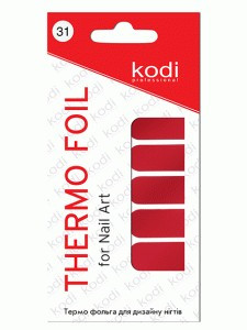 Термо-фольга для дизайну нігтів №31 Kodi