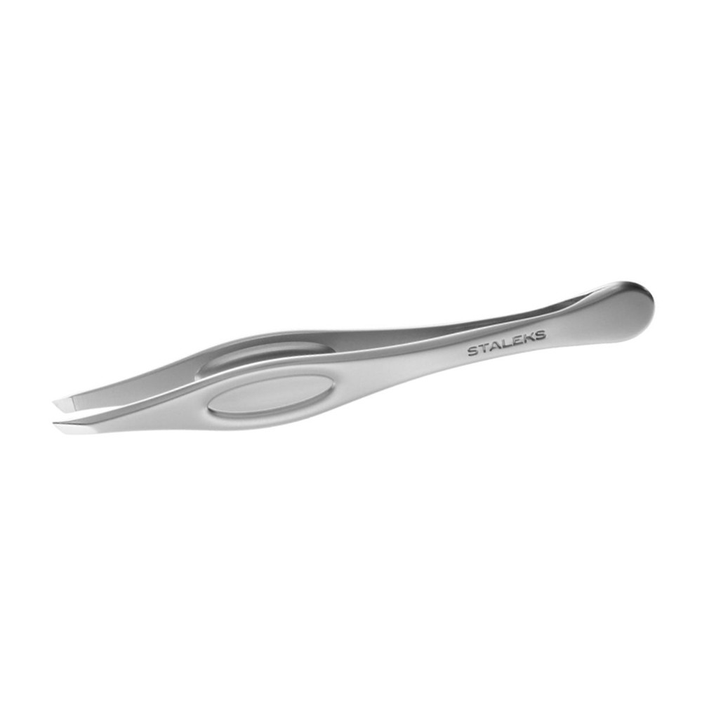Пінцет для брів BEAUTY & CARE 20 TYPE 4 (вузькі скошені кромки) (П-14) СТАЛЕКС  Фото 3 