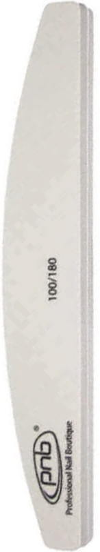 Бафф для нігтів півколо 100/180 Nail buffer Gray Semicircle PNB, 1 шт