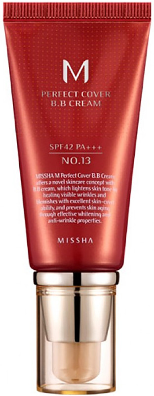 ВВ крем з ідеальним покриттям Missha M Perfect Cover BB Cream SPF42 PA+++ (№13), 20 мл