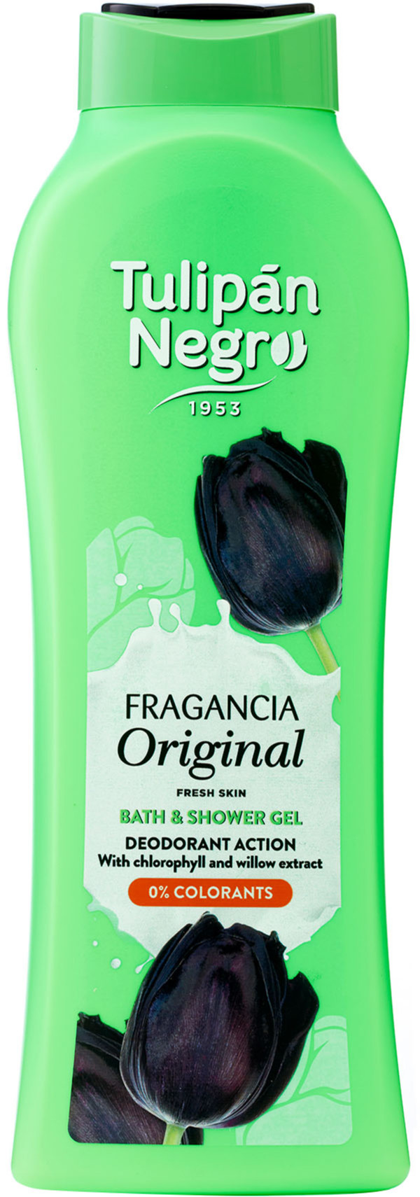 Гель для душу ORIGINAL TULIPAN NEGRO, 650 мл