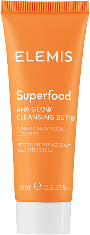 Гідрофільна олія з АНА-кислотами Elemis Superfood AHA Glow Butter тревел, 20 мл