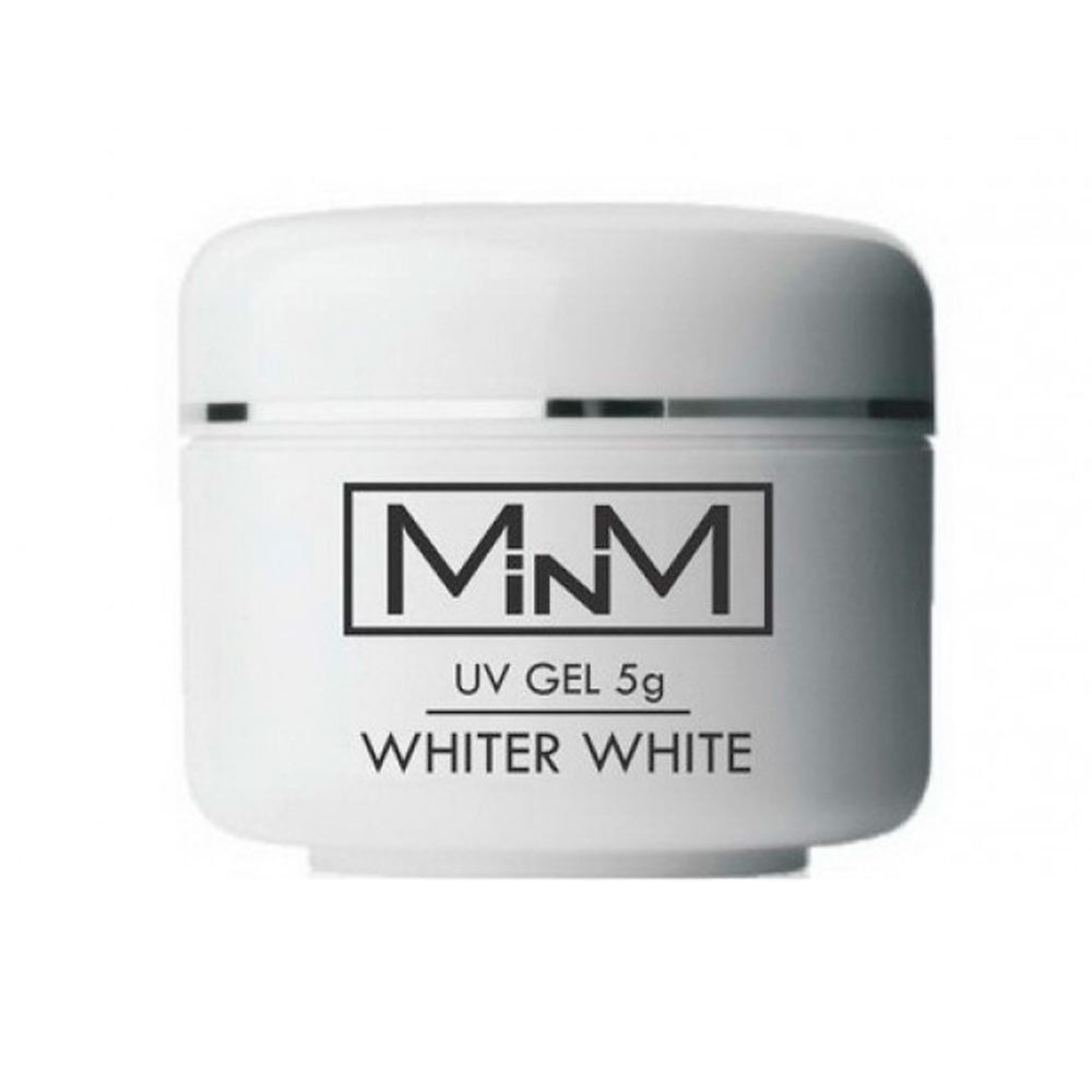 Гель для френча яскраво білий M - in - M Gel Whiter White, 5 г