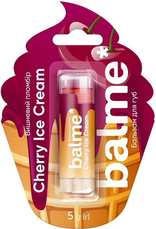 Бальзам для губ Cherry Ice Cream Balme, 5 г