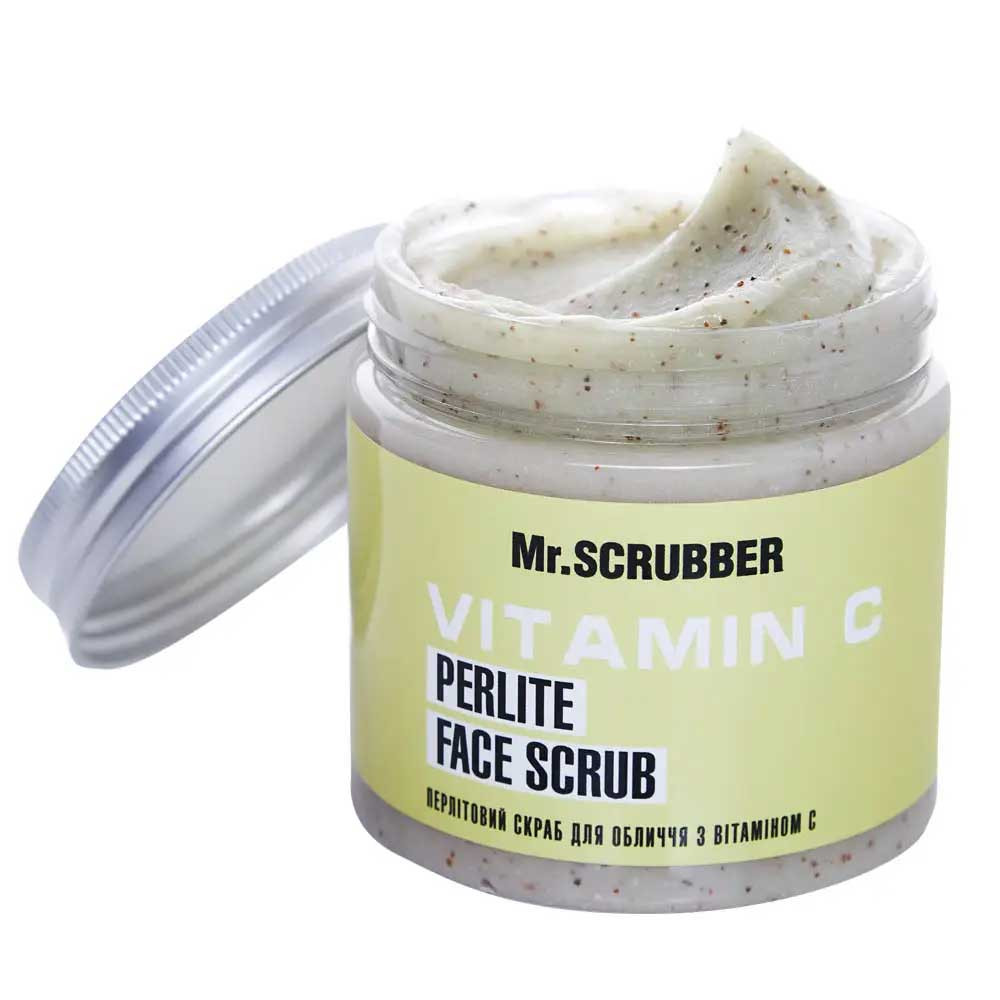 Перлітовий скраб для обличчя Vitamin C Perlite Face Scrub Mr.SCRUBBER, 200 гр