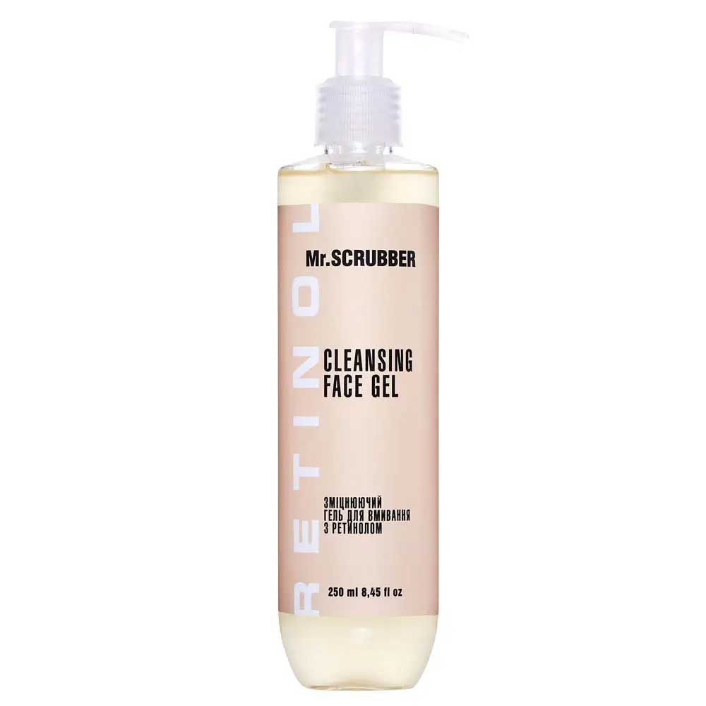Зміцнювальний гель для вмивання з ретинолом Retinol Cleansing Face Gel Mr.SCRUBBER, 250 мл