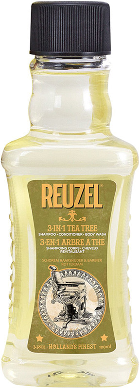 Засіб для миття голови та тіла 3-in-1 Tea Tree Reuzel, 100 мл