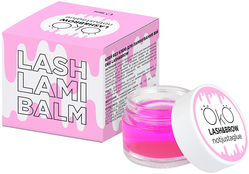 Клей без клею для ламінування  вій OKO Lash Lami Balm, 15 мл  Фото 2 
