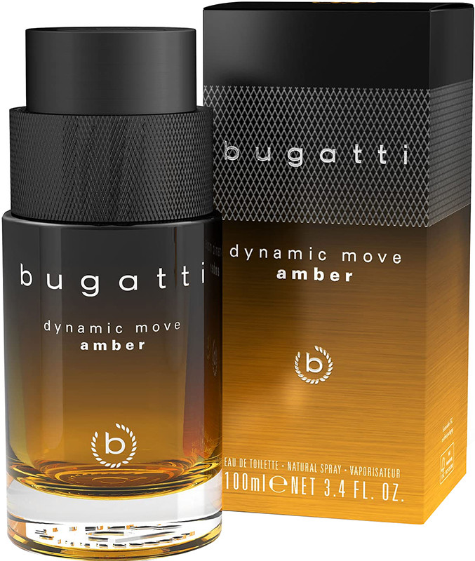Туалетная вода для мужчин Dynamice Move amber Bugatti, 100 мл  Фото 2 
