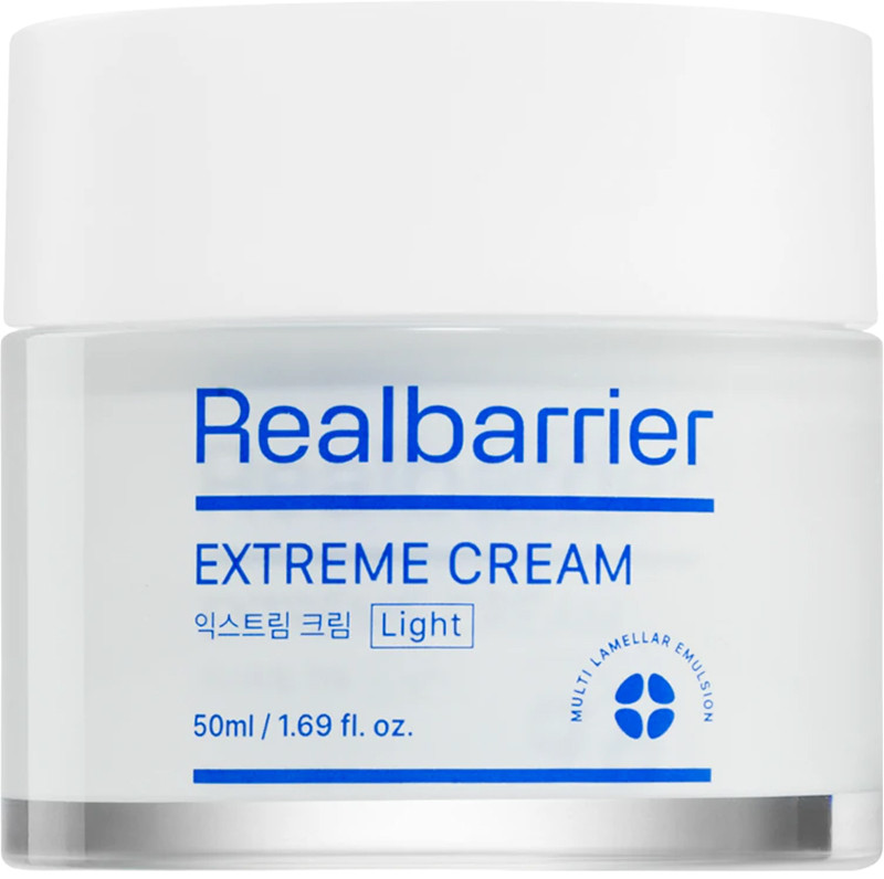 Крем для обличчя інтенсивно зволожуючий Extreme Cream Light Real Barrier, 50 мл