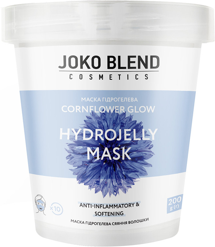 Маска гідрогелева для обличчя Cornflower Glow Joko Blend 200 г на beauty-prof.com Маска гідрогелева для обличчя Cornflower Glow Joko Blend 200 г