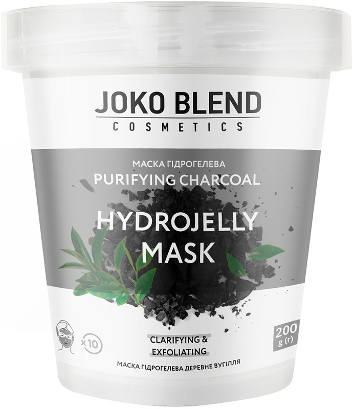 Маска гідрогелева для обличчя Purifying Charcoal Joko Blend 200 г на beauty-prof.com Маска гідрогелева для обличчя Purifying Charcoal Joko Blend 200 г