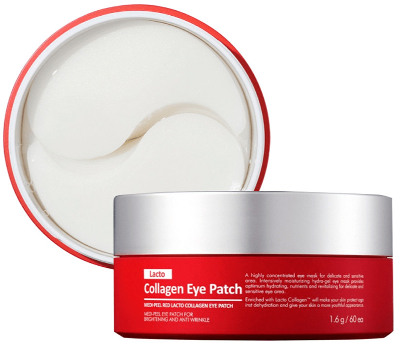 Патчи антивозрастные с коллагеном Medi-Peel Red Lacto Collagen Eye Patch, 60 шт на beauty-prof.com Патчи антивозрастные с коллагеном Medi-Peel Red Lacto Collagen Eye Patch, 60 шт