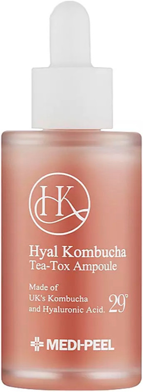 Сыворотка увлажняющая с комбучей Medi-Peel Hyal Kombucha Tea-Tox Ampoule, 50 мл