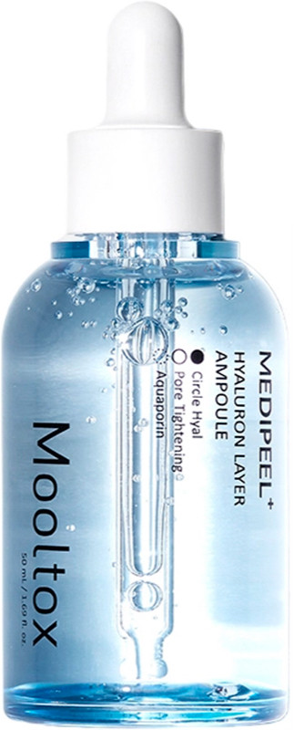 Сироватка зволожувальна з гіалуроновою кислотою Medi-Peel Hyaluronic Acid Layer Mooltox Ampoule, 30 мл