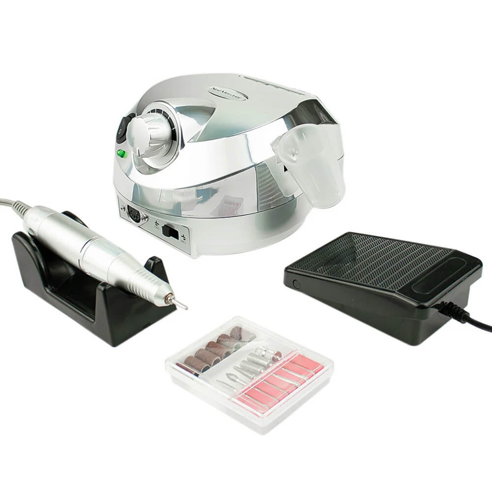 Фрезер для маникюра ZS-601 45000 об/мин. 65W Nail Drill, зеркально-серебряный на beauty-prof.com Фото 4 Фрезер для маникюра ZS-601 45000 об/мин. 65W Nail Drill, зеркально-серебряный Фото 4