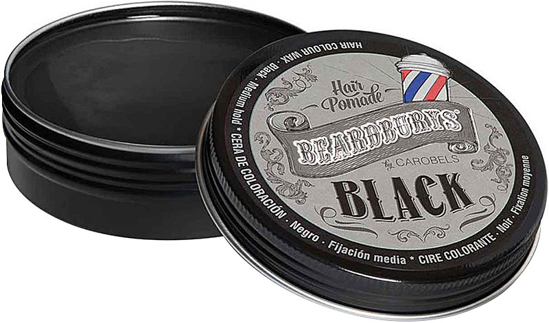 Воск тонирующий с черной краской Black Beardburys, 100 мл на beauty-prof.com Фото 2 Воск тонирующий с черной краской Black Beardburys, 100 мл Фото 2